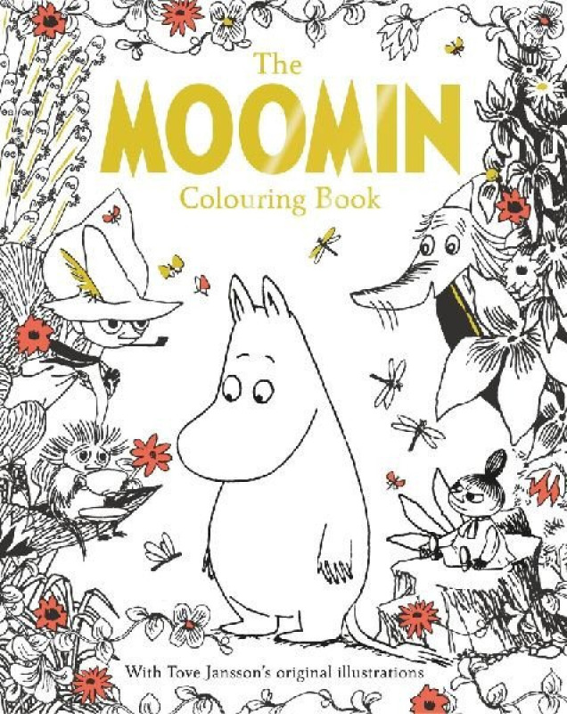 The Moomin Colouring Book - kniha z kategorie Omalovánky, vystřihovánky, papír