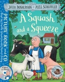 Squash and Squeeze Book+CD - Axel Scheffler Julia Donaldson - kniha z kategorie Pro děti