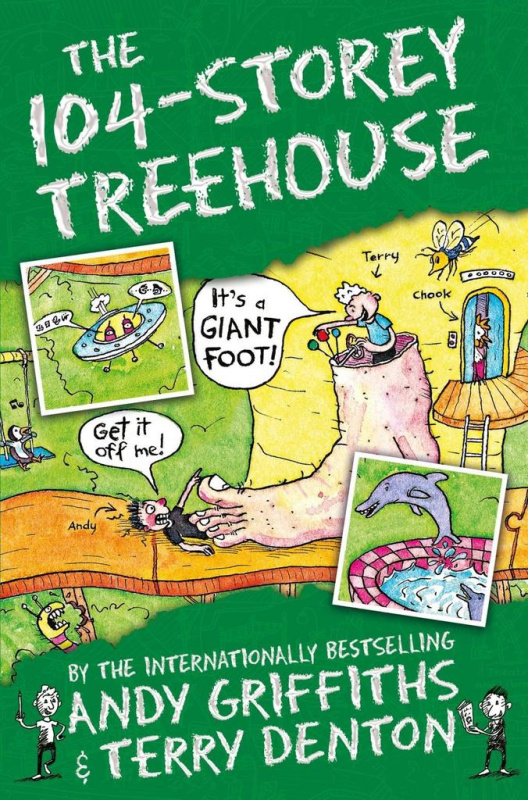The 104-Storey Treehouse - Andy Griffiths - kniha z kategorie Beletrie pro děti