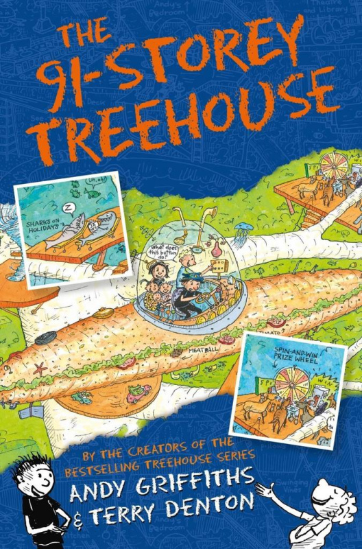 The 91-Storey Treehouse - Andy Griffiths - kniha z kategorie Beletrie pro děti