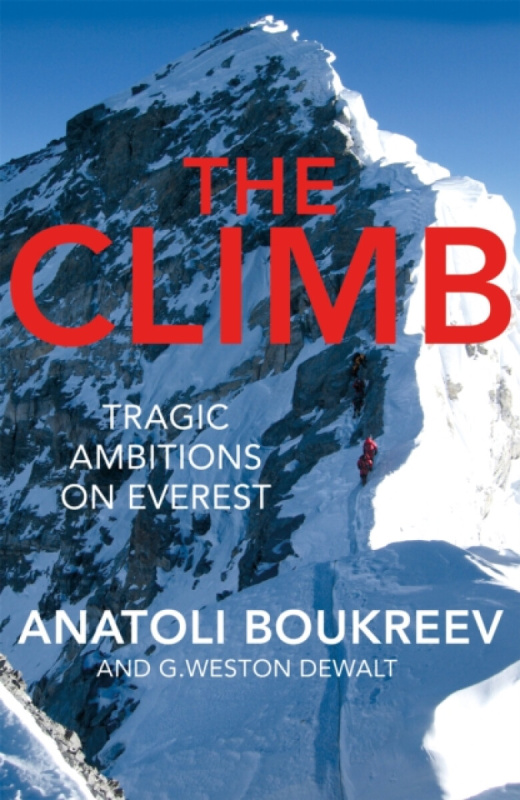 The Climb (Tragic Ambitions on Everest) - Anatoli Boukreev, G. Weston DeWalt - kniha z kategorie Mapy a cestování