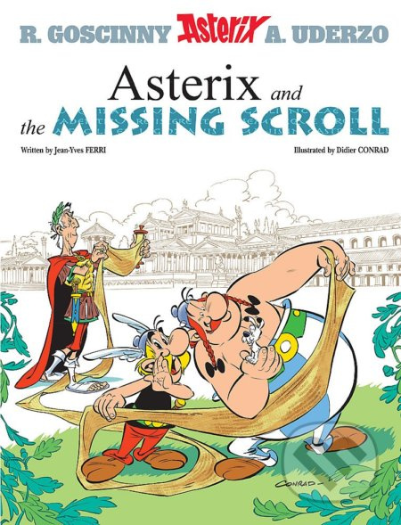 Asterix and The Missing Scroll - René Goscinny, Albert Uderzo (ilustrácie) - kniha z kategorie Sci-fi, fantasy a komiksy