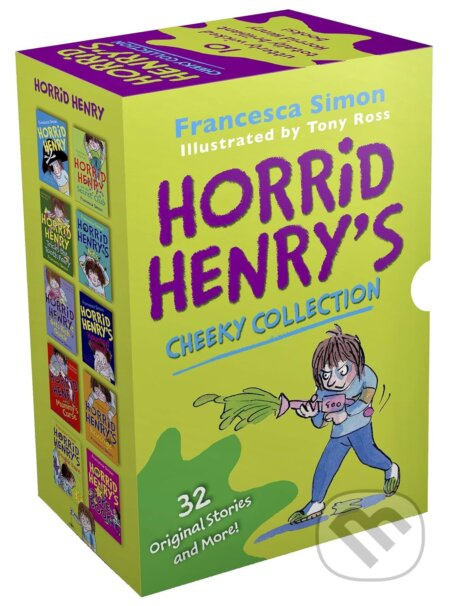 Horrid Henry Cheeky Collection 10 Books Box - Francesca Simon, Tony Ross (Illustrátor) - kniha z kategorie Beletrie pro děti