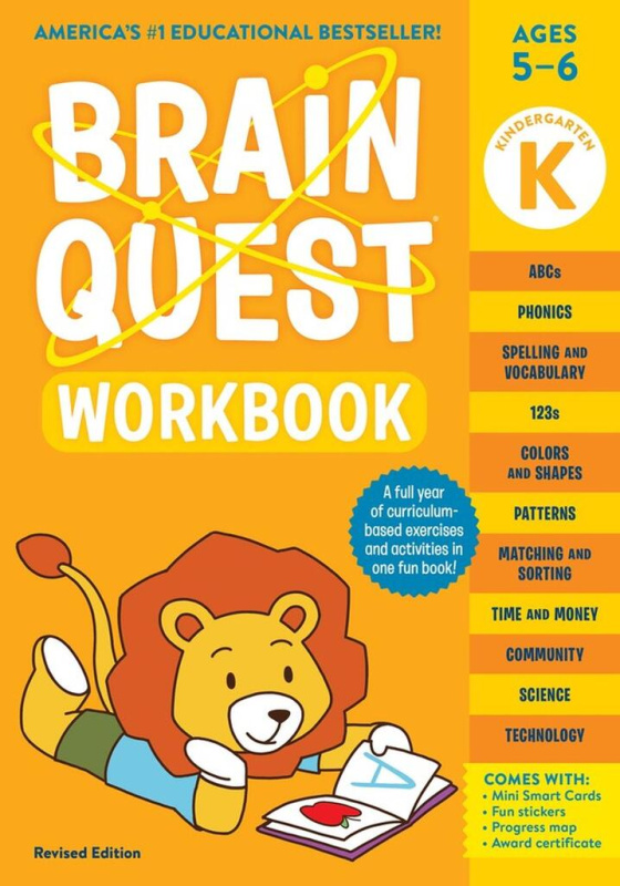 Brain Quest Workbook: Kindergarten (Revised Edition) - kniha z kategorie Pro děti