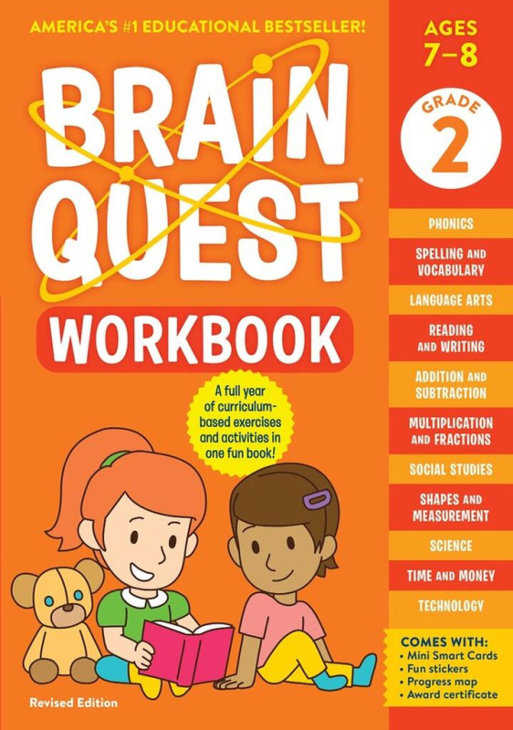 Brain Quest Workbook: 2nd Grade (Revised Edition) - Liane Onish, Workman Publishing - kniha z kategorie Pro děti