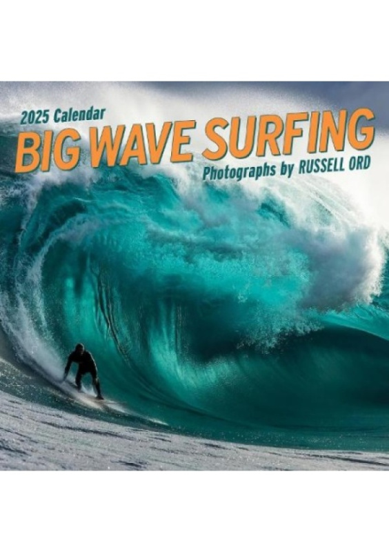 Big Wave Surfing Wall Calendar 2025 Workman Publishing