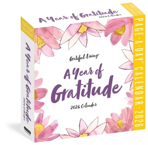 Year of Gratitude Page-A-DayÂ® Calendar 2026 Workman Publishing