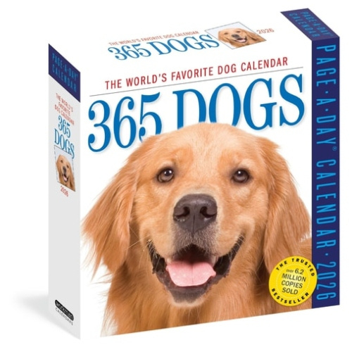 365 Dogs Page-A-Day® Calendar 2026 Workman Publishing