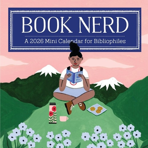 Book Nerd Mini Wall Calendar 2026 Workman Publishing