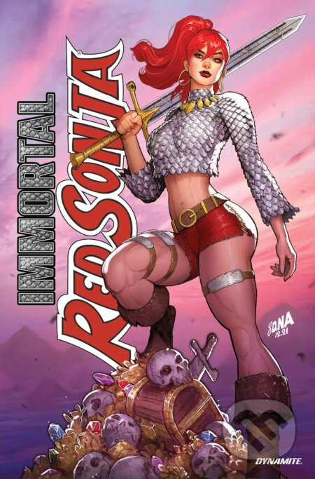Immortal Red Sonja 1 - Dan Abnett, Alessandro Miracolo (ilustrátor) - kniha z kategorie Komiksy
