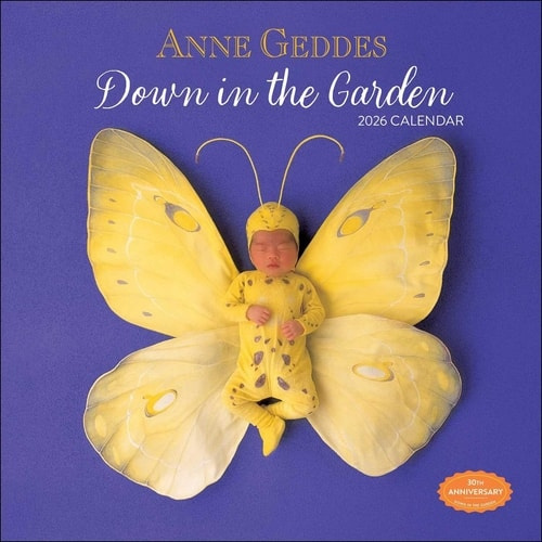 Anne Geddes 2026 Wall Calendar, Down in the Garden Andrews McMeel Publishing
