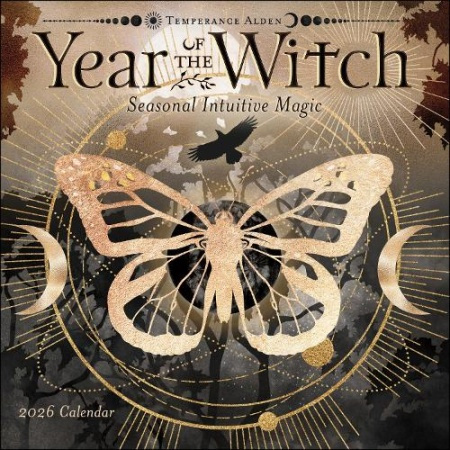 Year of the Witch 2026 Wall Calendar, Seasonal Intuitive Magick Andrews McMeel Publishing