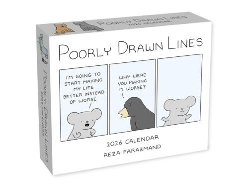 Poorly Drawn Lines 2026 Day-to-Day Calendar Andrews McMeel Publishing