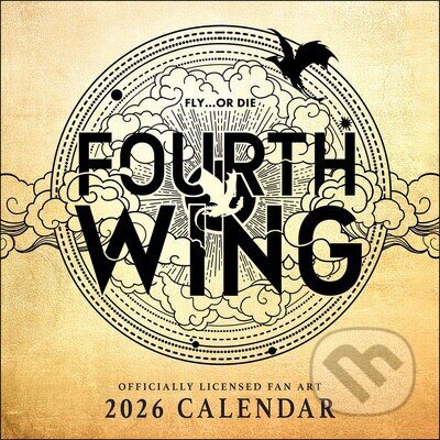 Fourth Wing: Officially Licensed Fan Art 2026 Wall Calendar