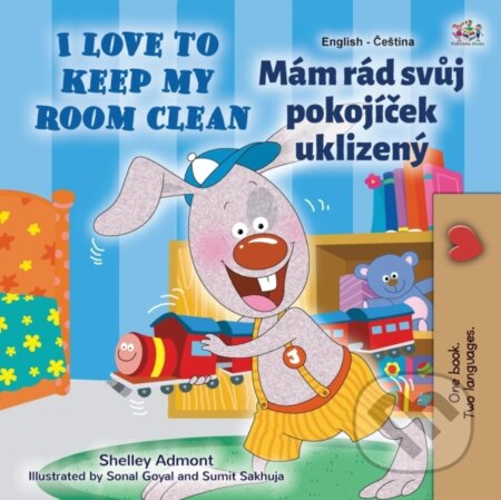 I Love to Keep My Room Clean (English Czech Bilingual Children's Book) - kniha z kategorie Pro děti