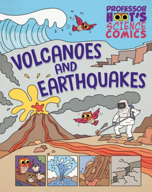 Hachette Children's Group Professor Hoot's Science Comics: Volcanoes and Earthquakes - Green, Jen