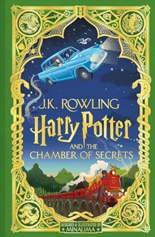 Harry Potter and the Chamber of Secrets - J.K. Rowling, MinaLima (ilustrátor) - kniha z kategorie Pro děti