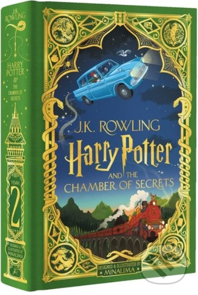Harry Potter and the Chamber of Secrets - J.K. Rowling, MinaLima (ilustrátor) - kniha z kategorie Pro děti