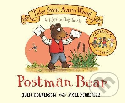 Postman Bear (20th Anniversary Edition) - Julia Donaldson, Axel Scheffler (ilustrátor) - kniha z kategorie Pohádky