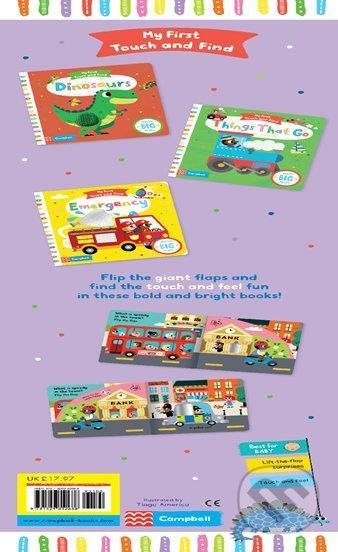 Campbell - My First Touch and Find (x 3 titles) - kniha z kategorie Pohádky