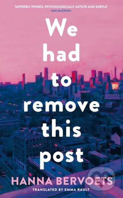 We had to remove this post - Hanna Bervoets
