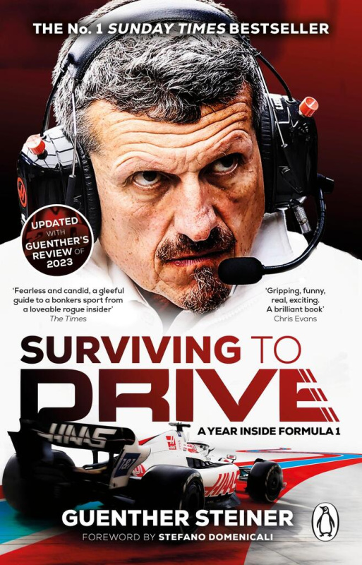Surviving to Drive - Guenther Steiner - kniha z kategorie Sport