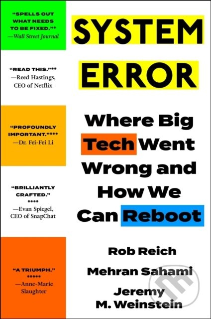 System Error (Where Big Tech Went Wrong and How We Can Reboot) - kniha z kategorie Podnikání