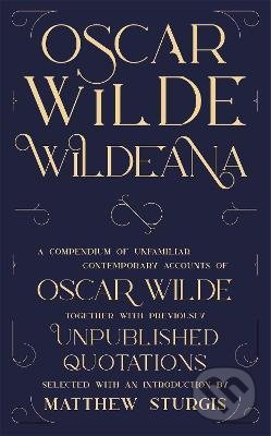 Wildeana - Oscar Wilde - kniha z kategorie Beletrie