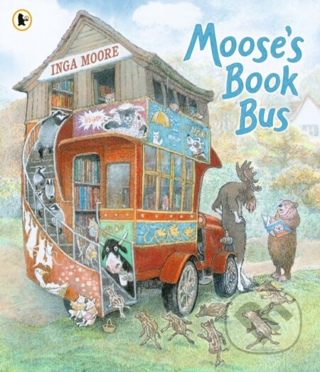 Moose's Book Bus - Inga Moore - kniha z kategorie Pro děti