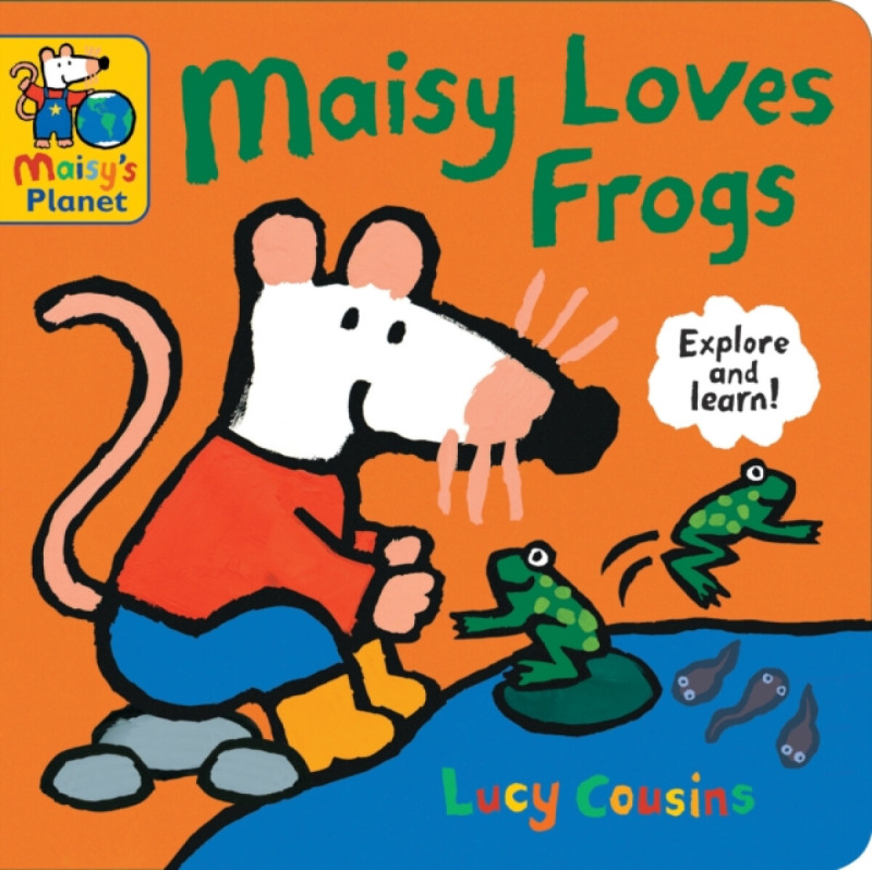 Walker Books Ltd Maisy Loves Frogs: A Maisy's Planet Book - Cousins, Lucy
