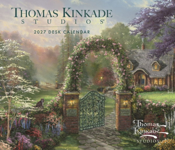 CAROUSEL CALENDARS 2027 Thomas Kinkade, Studios Box