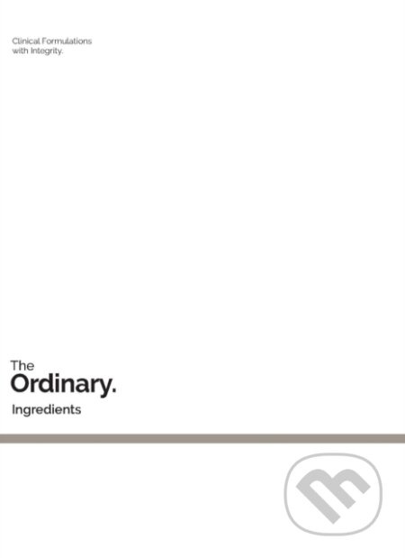 The Ordinary (Ingredients) -  The Ordinary