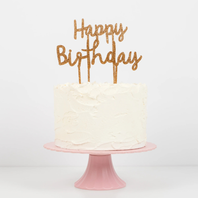 MERI MERI Topper - Happy Birthday