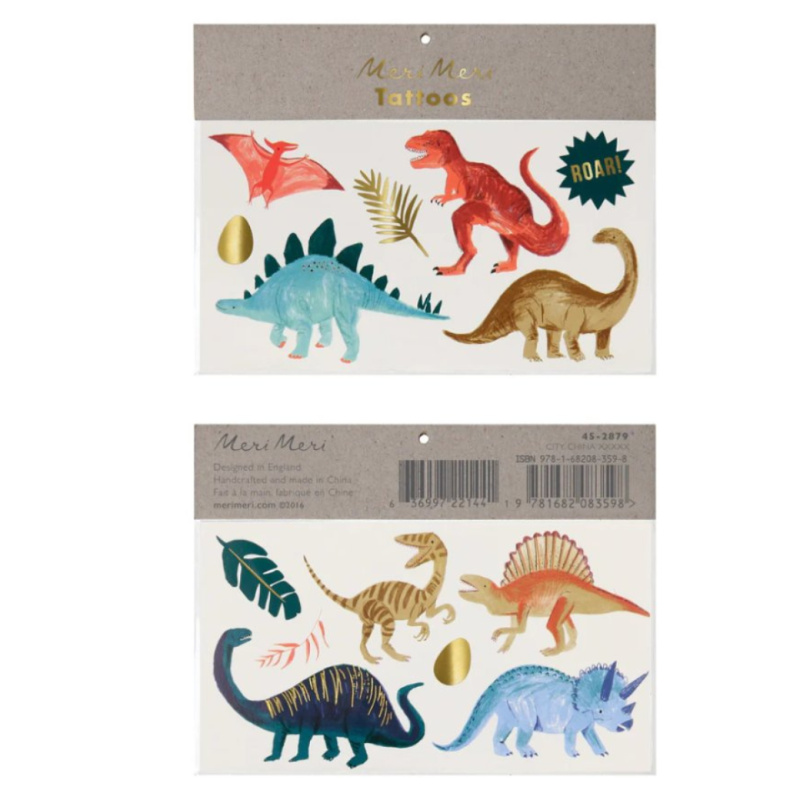 MERI MERI Tetování - Dinosaur Kingdom