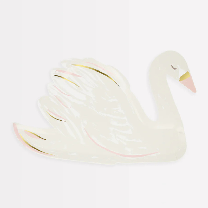 MERI MERI Talíře - Swan
