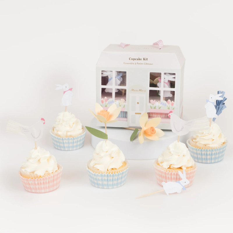 MERI MERI Ozdoby na muffiny - Easter Cottage
