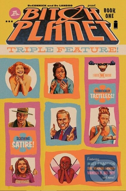 Bitch Planet: Triple Feature Volume 1 - Andrew Aydin, Kelly Sue DeConnick, Conley Lyons, Cheryl Lynn Eaton - kniha z kategorie Komiksy