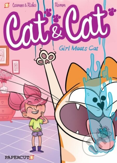 Cat and Cat #1 (Girl Meets Cat) - Christophe Cazenove, Herve Richez - kniha z kategorie Pro děti