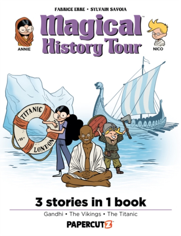 Papercutz Magical History Tour 3-in-1 Vol. 3 - Erre, Fabrice