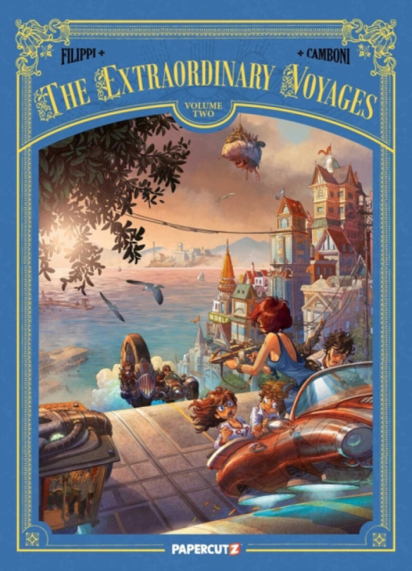 Papercutz Extraordinary Voyages Vol. 2 - Filippi, Denis-Pierre