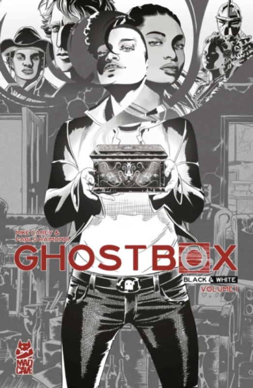 Papercutz GhostBox (Black and White Edition) - Carey, Mike