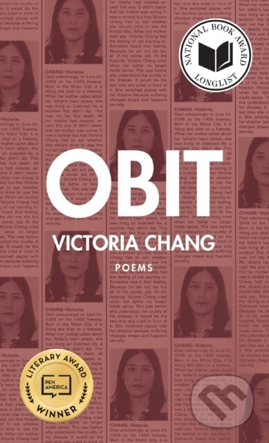 Obit - Victoria Chang - kniha z kategorie Poezie