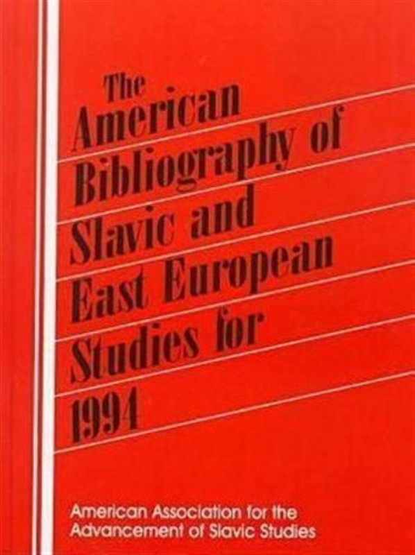 The American Bibliography of Slavic and East European Studies
