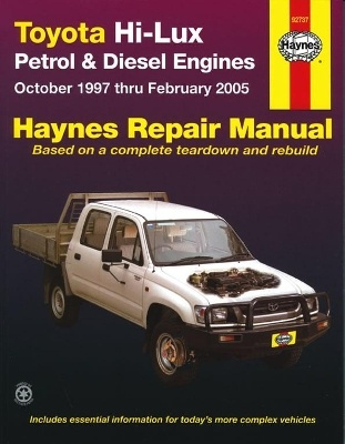 Toyota Hi Lux 4x4 a 4x2 (97-05) Haynes Repair Manual (AUS), 97-05 Haynes Publishing