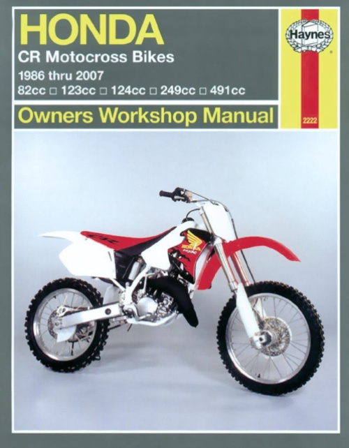 Honda CR Motocross Bikes (86-07) Haynes Publishing