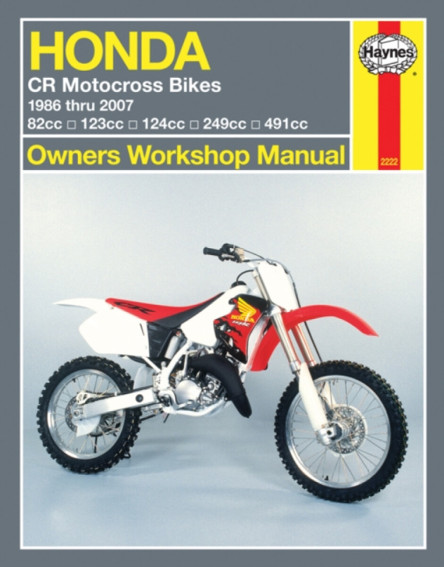Honda CR Motocross Bikes (86-07) Haynes Publishing