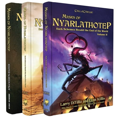Call of Cthulhu RPG: Masks of Nyarlathotep Slipcase Set