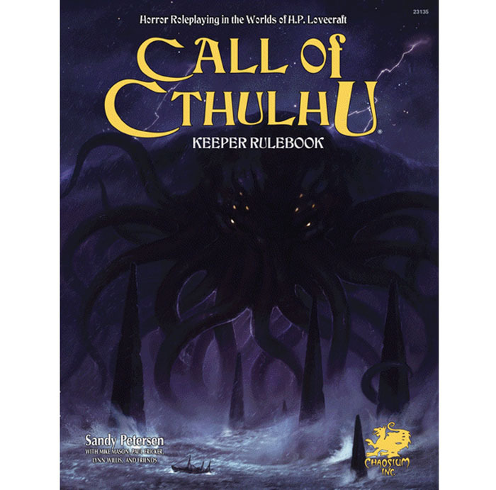 Call of Cthulhu RPG: Keeper Rulebook (7th edition)