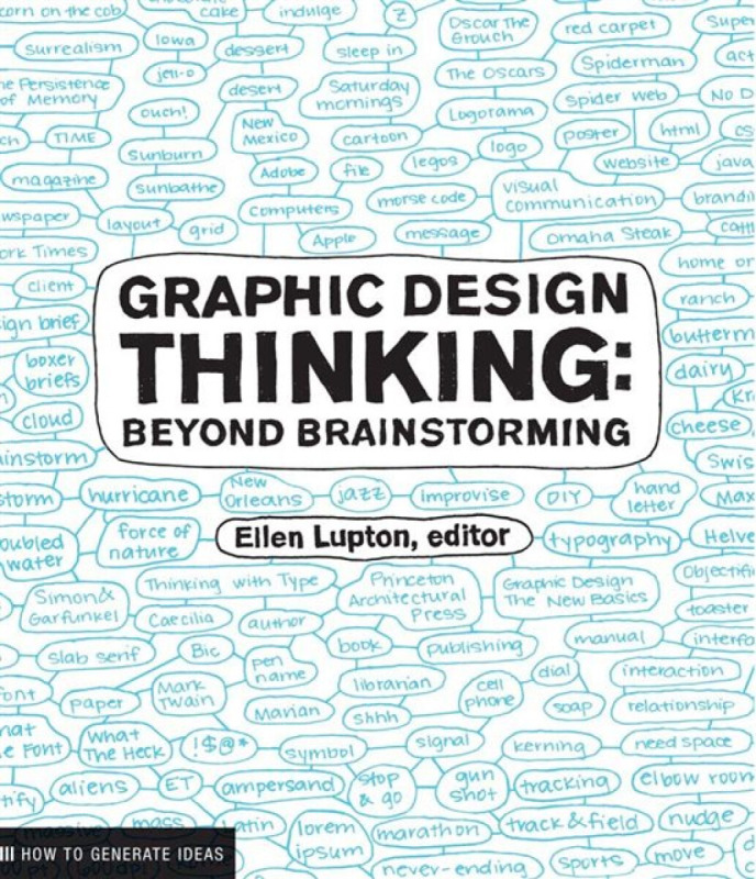 Graphic Design Thinking (Beyond Brainstorming) - Ellen Lupton - kniha z kategorie Motivace a seberozvoj