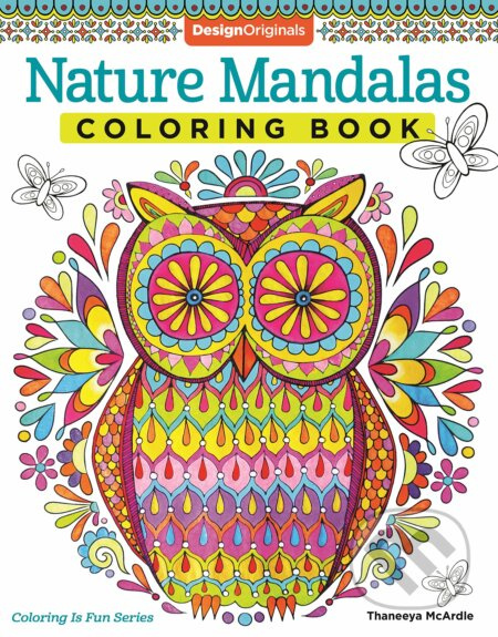 Nature Mandalas Coloring Book - Thaneeya McArdle - kniha z kategorie Omalovánky